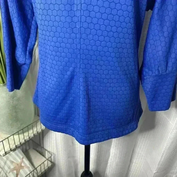 Windridge Cheryl Nash Womens M Royal Blue Full Zip Nylon Long Sleeve Jacket - Picture 7 of 10